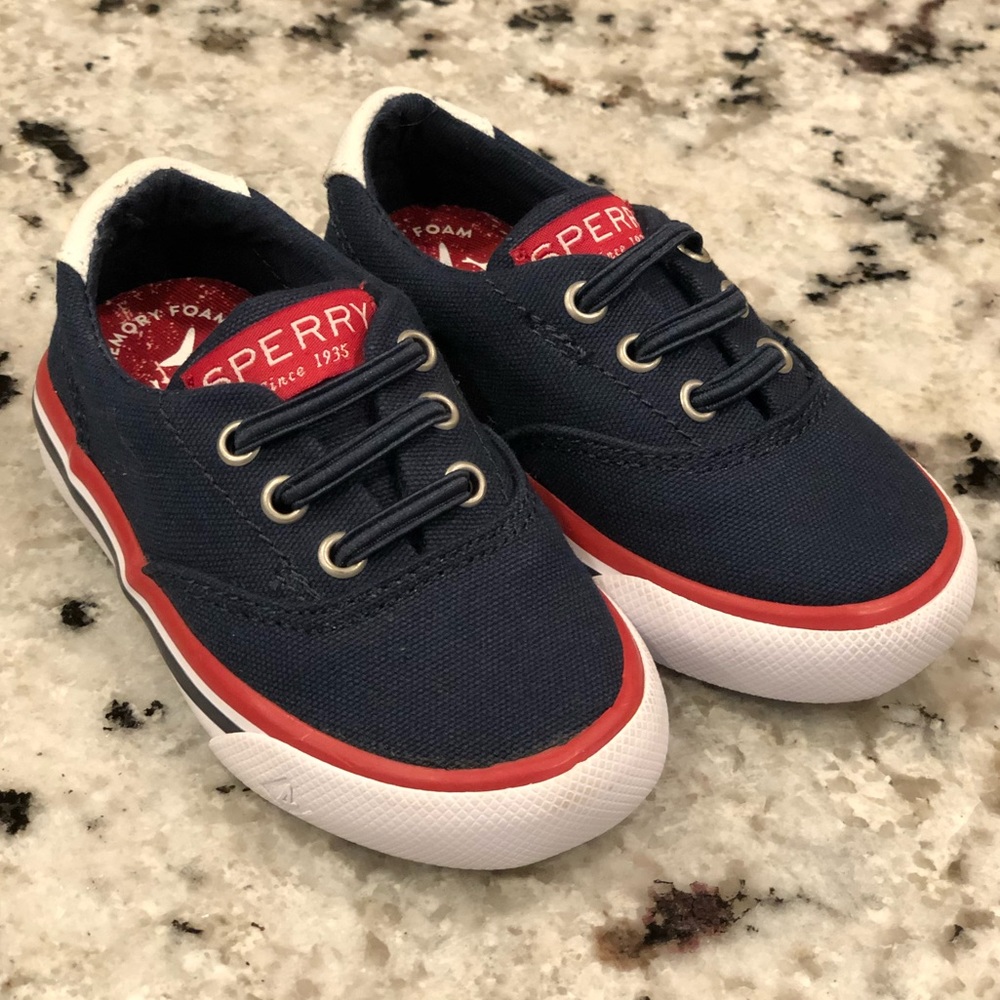 Toddler Boy Sperry Shoes - Stripper ll Jr. sz 5